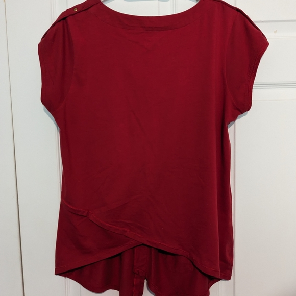 Red Peter Nygard Top - Large - Picture 3 of 7